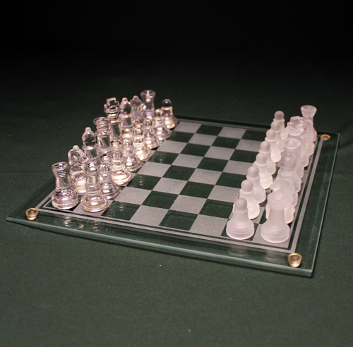 handverker: readymake: sand molds  Metal casting, Glass chess set