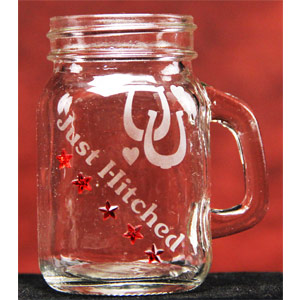 Mason Jar Mug 16 oz -  - Glass Etching Supplies Superstore