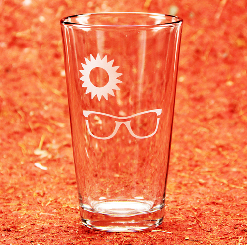 Sunglass Tea Glass