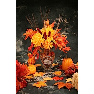 Thanksgiving Centerpiece Vase