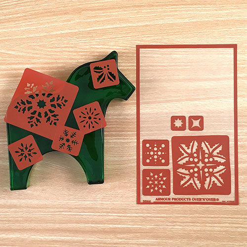 Winter Dala Horse