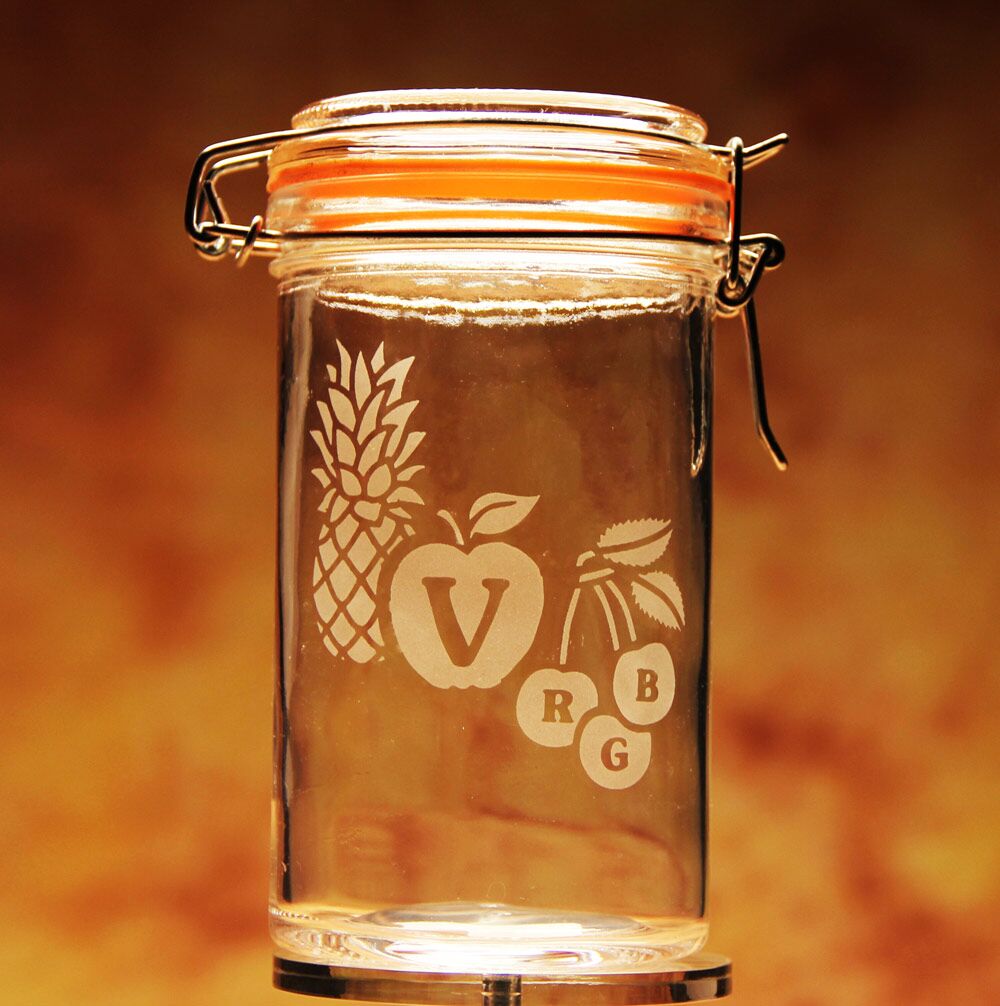 Glass Etching: Upcycle Storage Jars