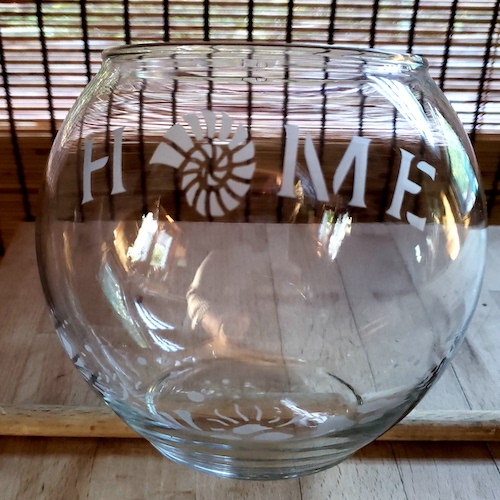 Nautical Home Fish Bowl