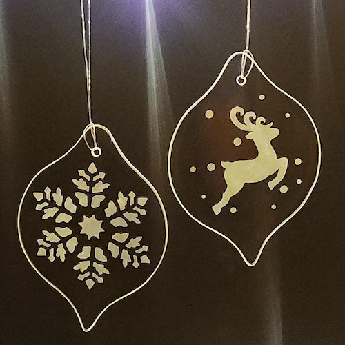 Christmas -  - Glass Etching Supplies Superstore