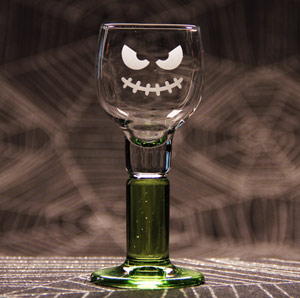 Evil Grin Cordial Glass