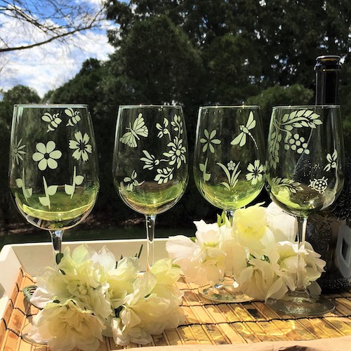 Merry in the Vineyard -  - Glass Etching Supplies