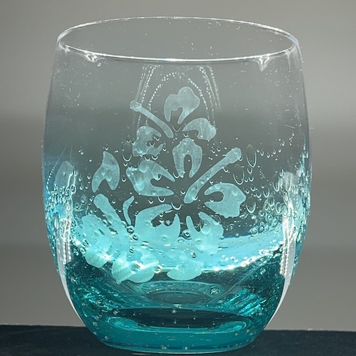 Etching Colored Glass