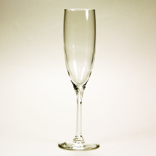 Clear Champagne Flutes 