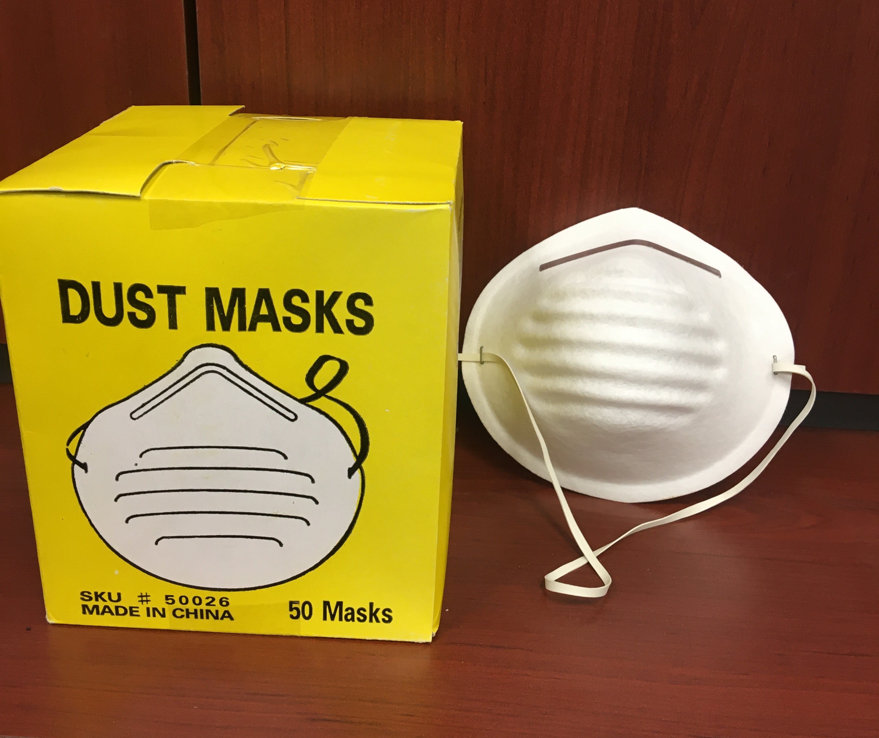 Dust Mask 50 pc. - Etchworld.com Glass Supplies Superstore