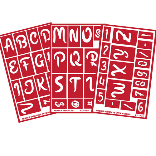 21-1721 - Scripty Alphabet, 3 Pack
